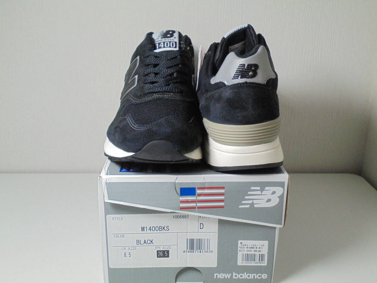 Balance 0 New andPheb 黒も悪くない。 USA) 新品 NEW BALANCE M1400 