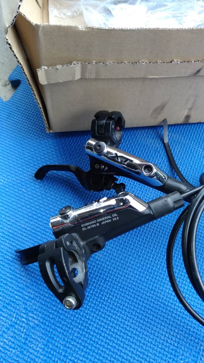 売りストア Shimano XT 油圧ディスクブレーキ前後セット 中古品 【公式