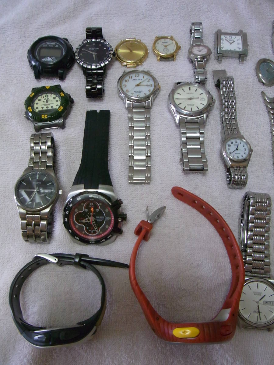 ジャンク1円スタート腕時計 まとめ売り30本 セイコー その他 ジャンク