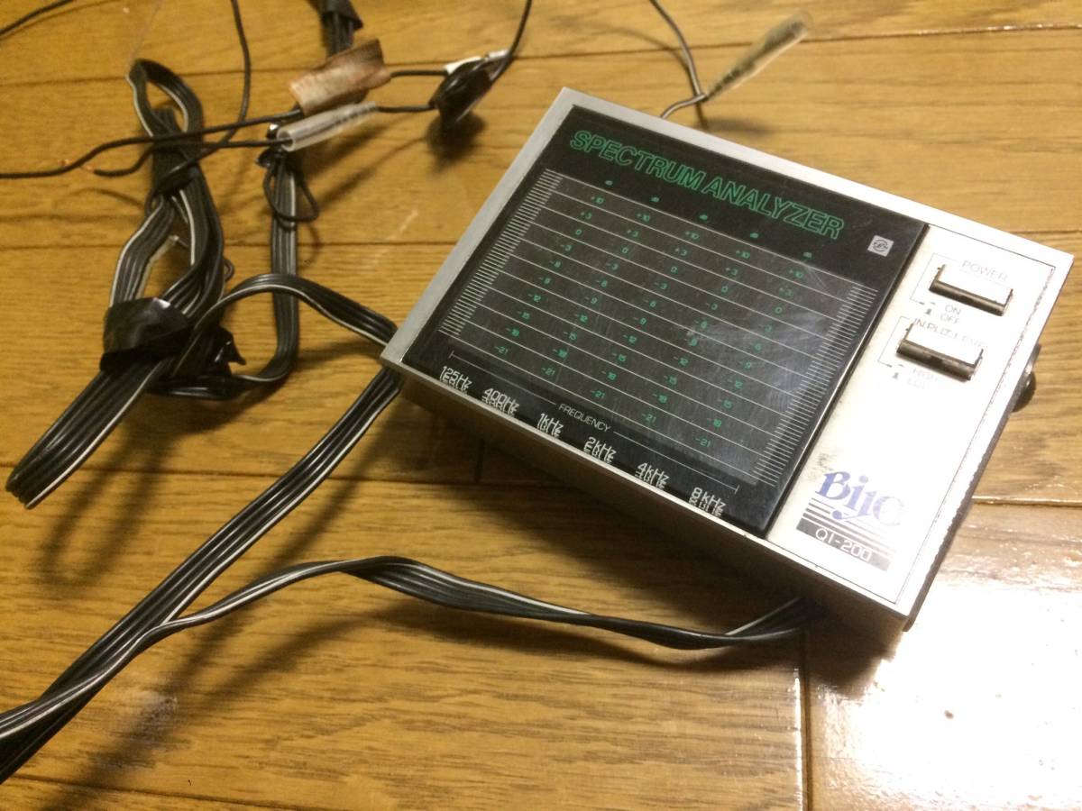 Biyo QI-200 バイヨ スペクトラムアナライザー バイヨレベル