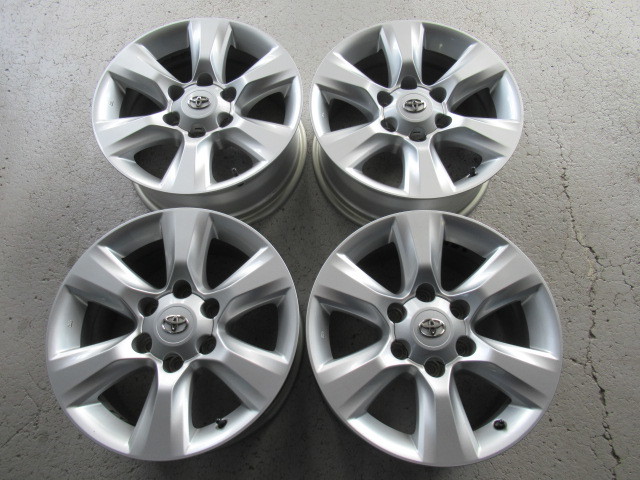 トヨタ ランドクルーザープラド 純正ホイール 1本 17×7.5J 6H 150系