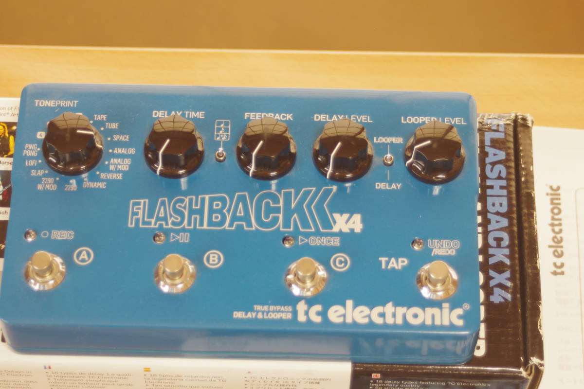 TC Electronic Flashback t.c. electronic FLASHBACK X4 DELAY 