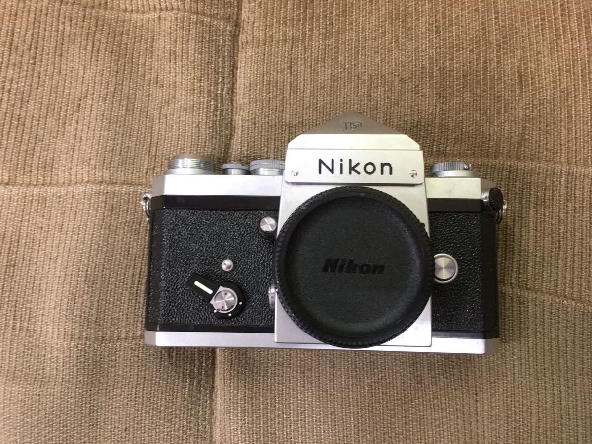 ☆NIKON ニコン F シルバー ボディ ジャンク品 カメラ、光学機器 一眼