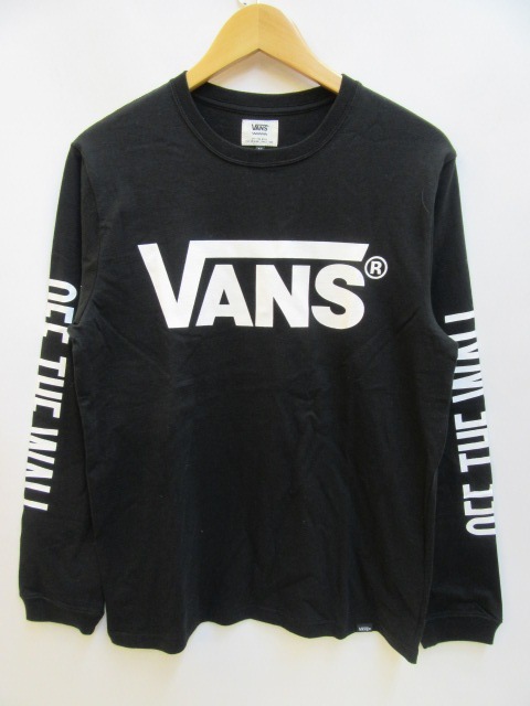  16AW VANS バンズ 長袖Tシャツ ロンT 袖プリ 黒 M 定価5200円 スケート SKATE(ウエア)｜売買されたオークション情報、yahooの商品情報をアーカイブ公開 - オークファン ウエア