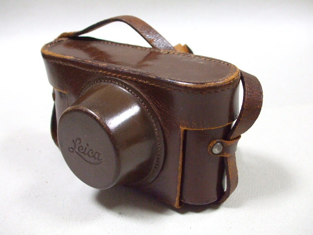 ◎ Leica ライカ バルナックライカ D2 DⅡ用 革製 カメラケース (太