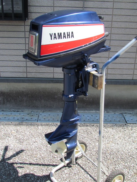 ☆YAMAHA 小型船舶用 船外機 8馬力【8B 677S】☆キャブは新品！