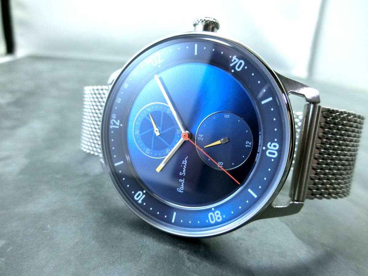 腕時計 ポールスミス Paul Chronograph クロノグラフ : 【新作！極美品 