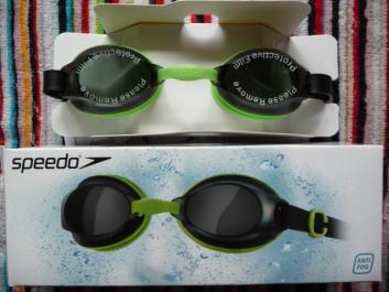 新品speedoスピード スイムゴーグルUV くもり止めantifog 調節可能鼻ベルト 男女兼用フリーサイズ 水泳 スイミング④ ポイント消化同梱歓迎_1