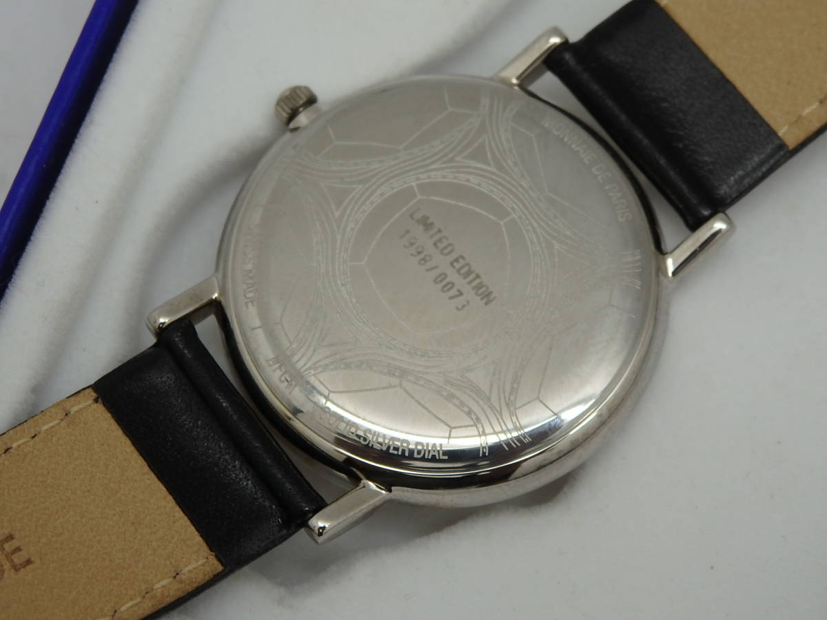 1998年 フランス ワールドカップ の - 10フラン 記念銀貨 新品 化粧箱 