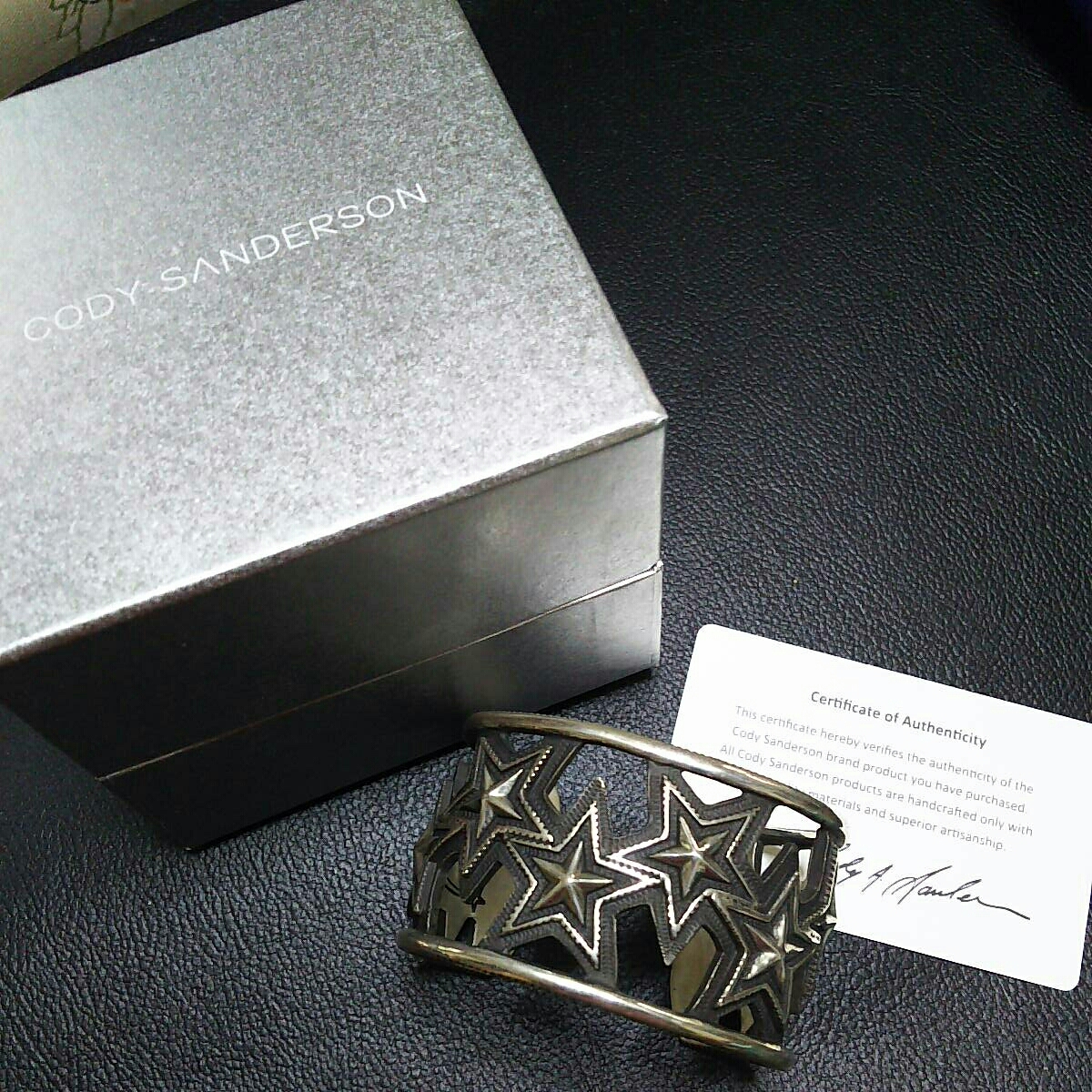 cody sanderson コディサンダーソン スターバンクル オポージング バングル シルバー _1