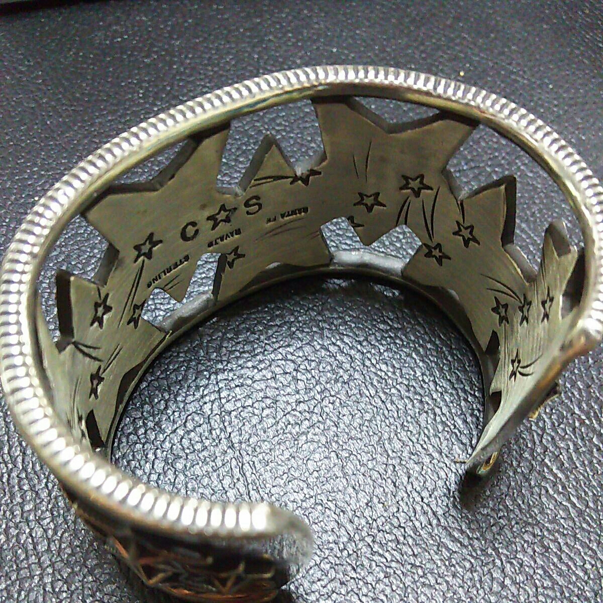 cody sanderson コディサンダーソン スターバンクル オポージング バングル シルバー _4