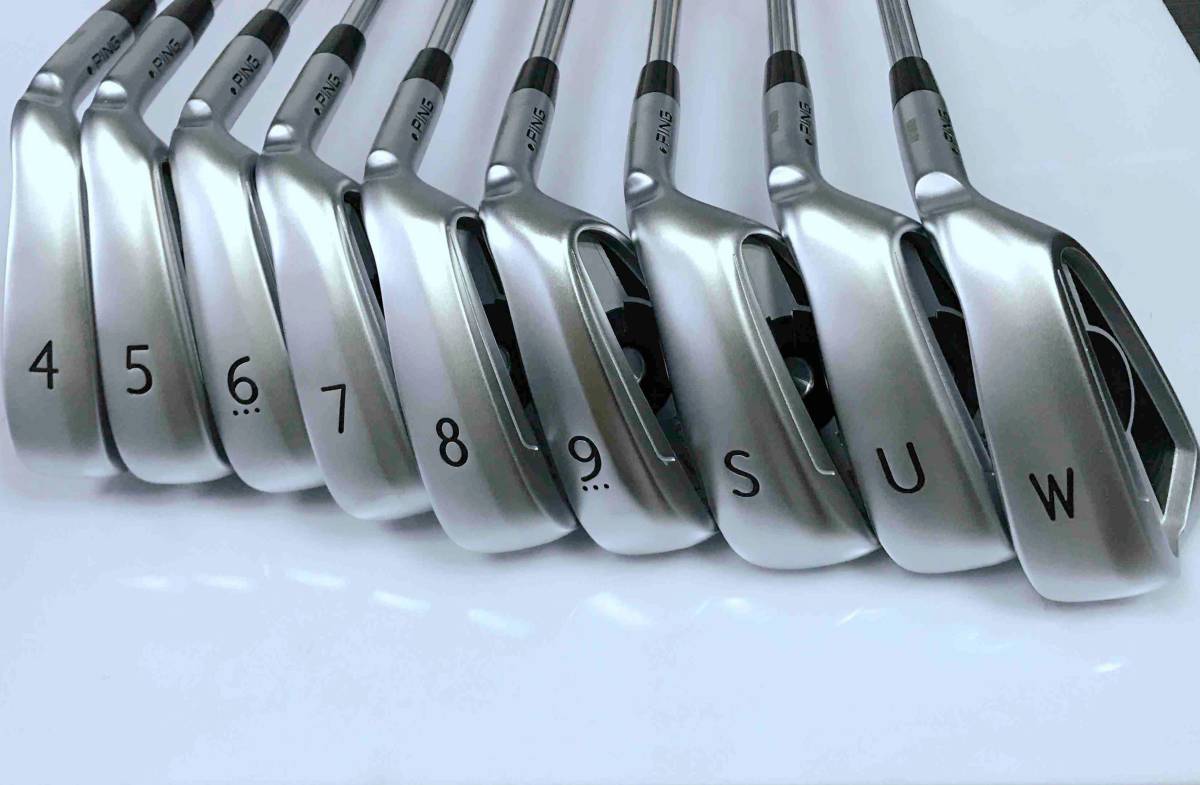 綺麗 PING ピン G400 TOUR AD GT65 S アイアン 4-9SUW 9本 訳あり_1