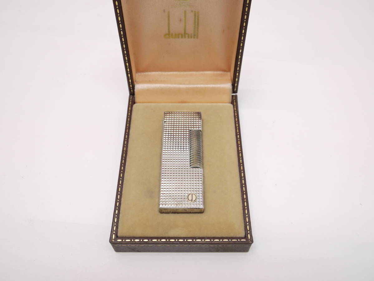 ダンヒル dunhill ガスライター ライター ジャンク ゴールド ガス 