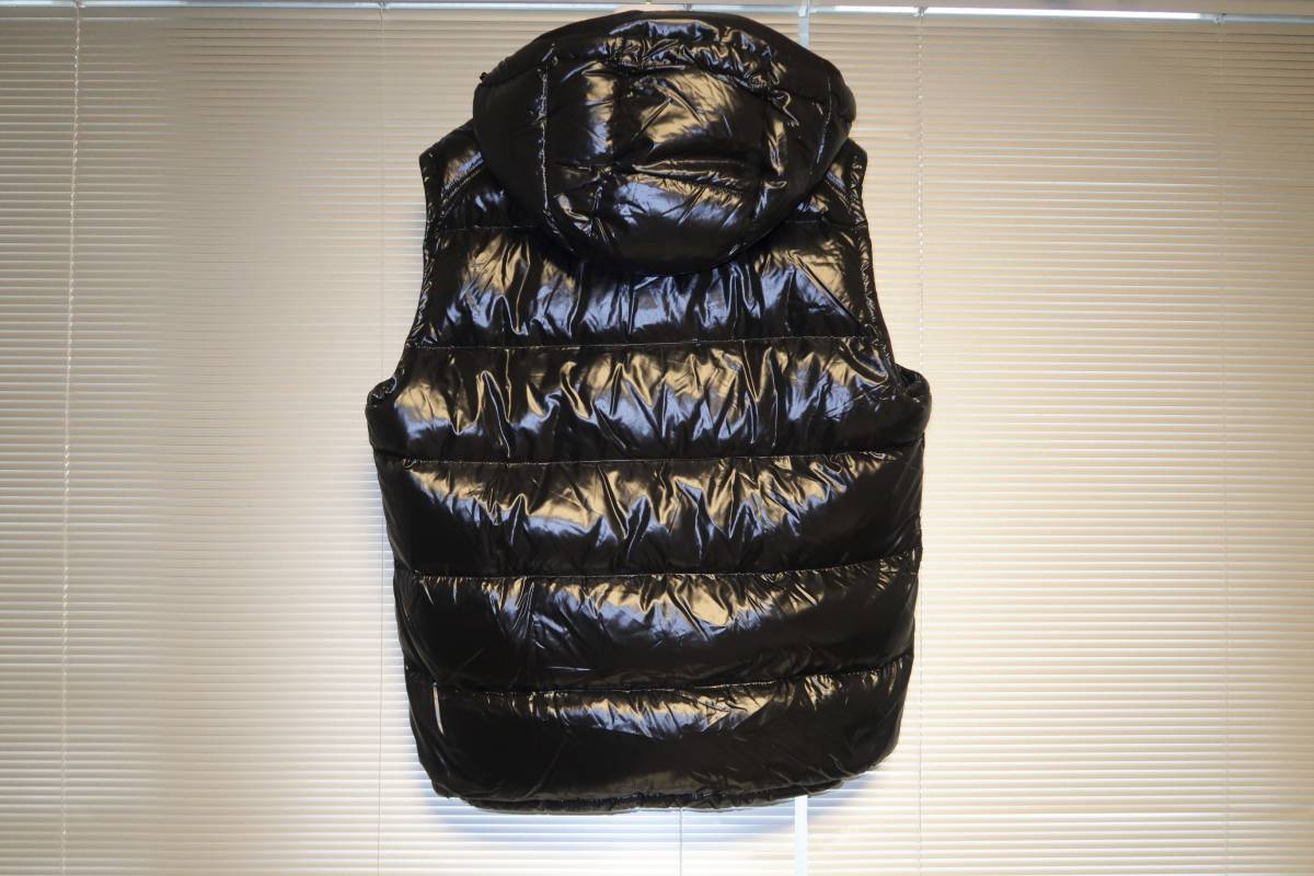 本物★18秋冬モンクレール/LASETラセット/ダウンベストT7ブラック★新品