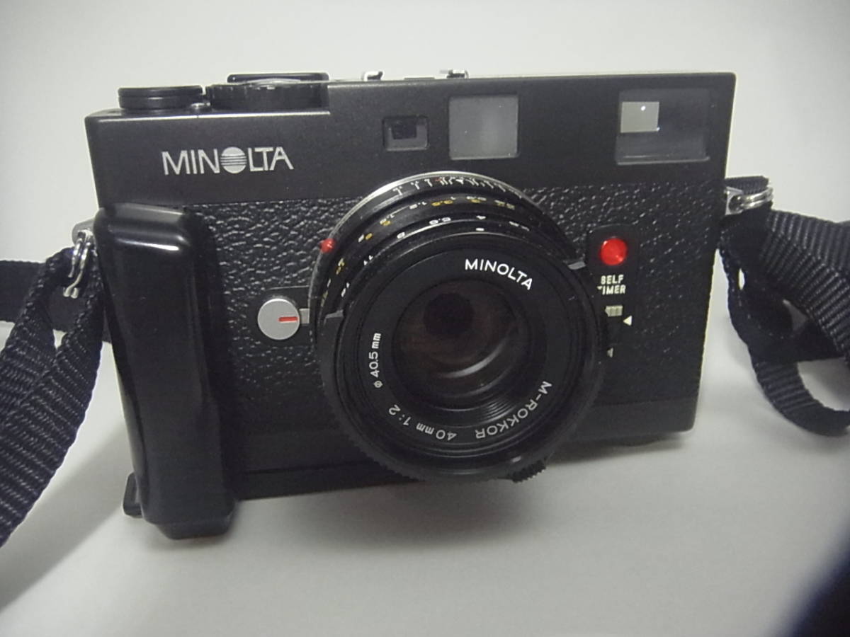 ミノルタ MINOLTA CLE フィルムカメラ M-ROKKOR 40mm 1:2 家電、AV