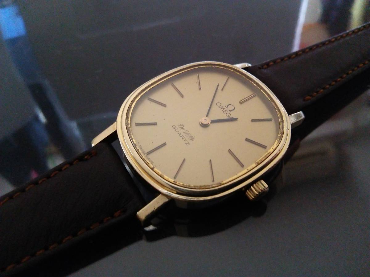 ◇OMEGA De Ville メンズ ゴールド クオーツ#*