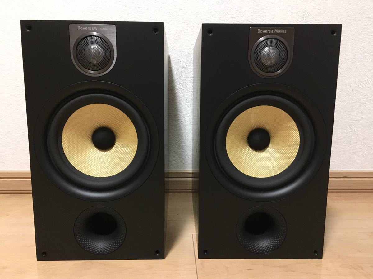 元箱あり】B&W 685 S2 ブラックアッシュ ペア ブックシェルフ