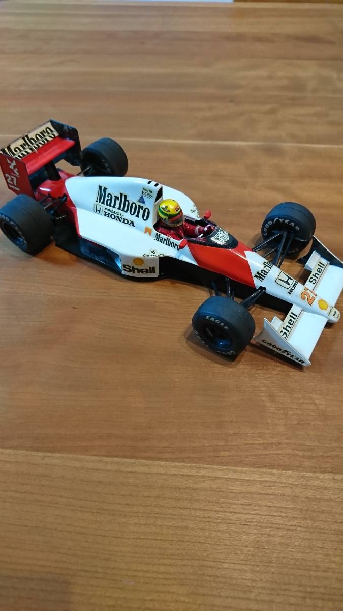 1:20 完成品】マクラーレンホンダMP4/4 ディスプレイケース付