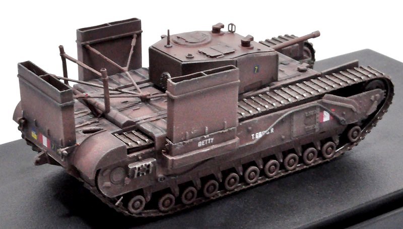 ■即決ドラゴン 1/72【チャーチル歩兵戦車 Mk.3 w/渡渉デバイス 1942 ディエップ上陸作戦