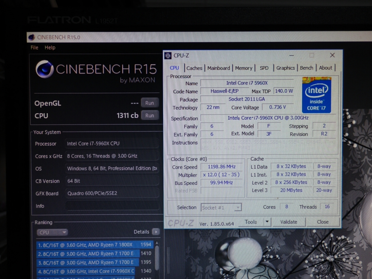 Core i7 5960X GA-X99-SLI GIGABYTE EE 水冷 FRONTIERASUS製X99-A 