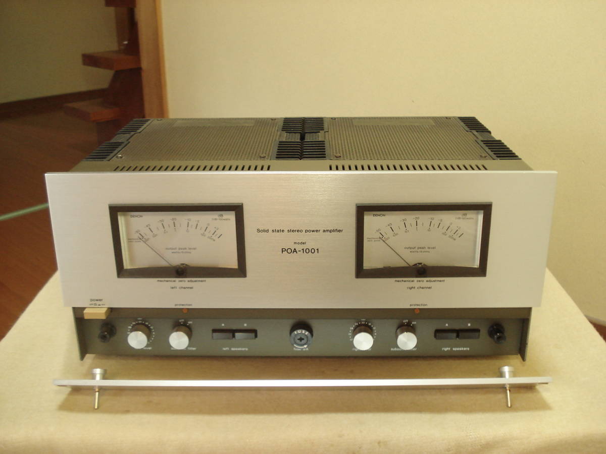 DENON / POA-1001 / パワーアンプ ジャンク(故障)品 DENON パワー