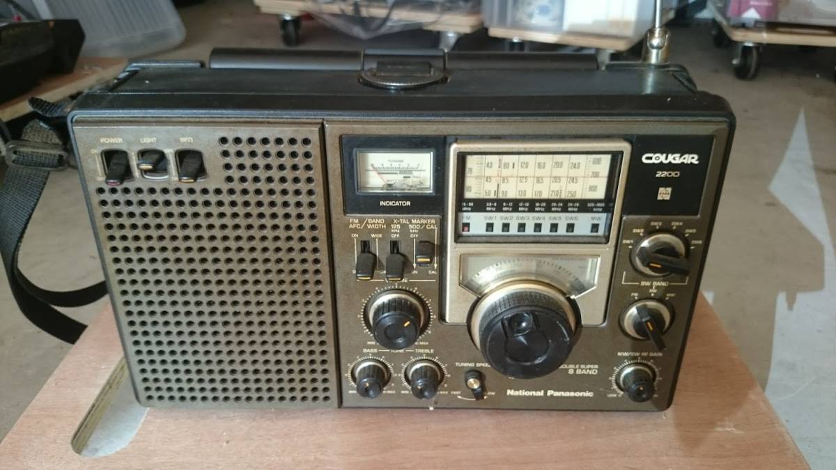 National Panasonic RF-2200 ラジオ COUGAR2200 ナショナル cougar2200 