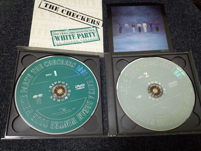 DVD チェッカーズ 1991 I HAVE A DREAM WINTER TOUR WHITE PARTY THE