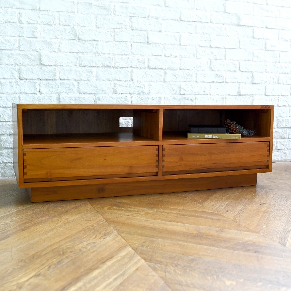 H25K41 SCANTEAK スキャンティーク チーク材 テレビボード IZ29636Y○SCANTEAK スキャンチーク チーク AVボード TVボード テレビ