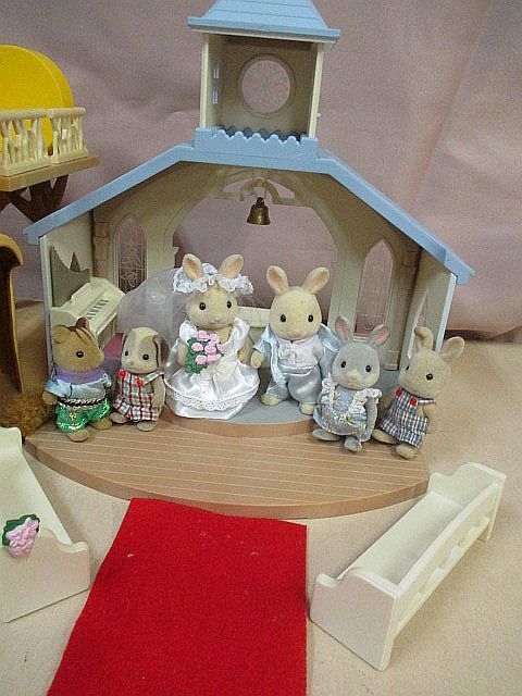 D2965M Sylvanian Families シルバニア ファミリー 他 お家 家具 小物 人形 大量 まとめ セット