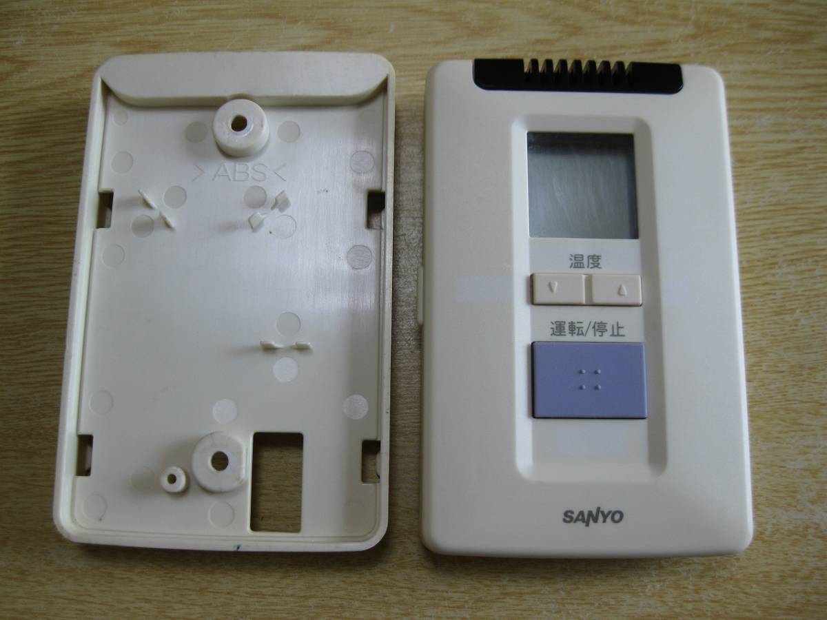 2490 SANYO サンヨー RCS-L4VA エアコン リモコン T147-081☆サンヨー
