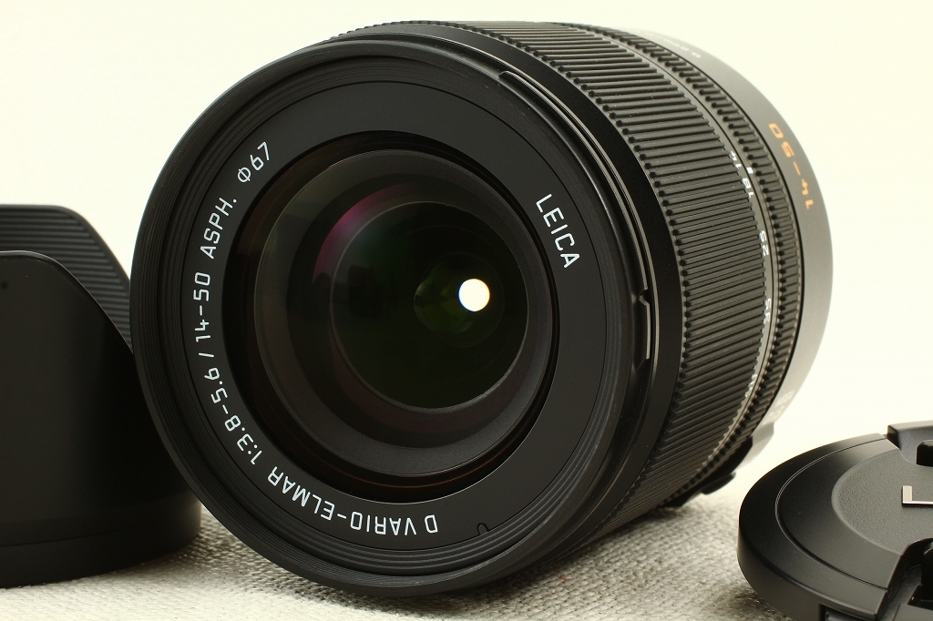 極上品◇Panasonic Leica D Vario-Elmar 14-50mm F3.8-5.6◇フード/547
