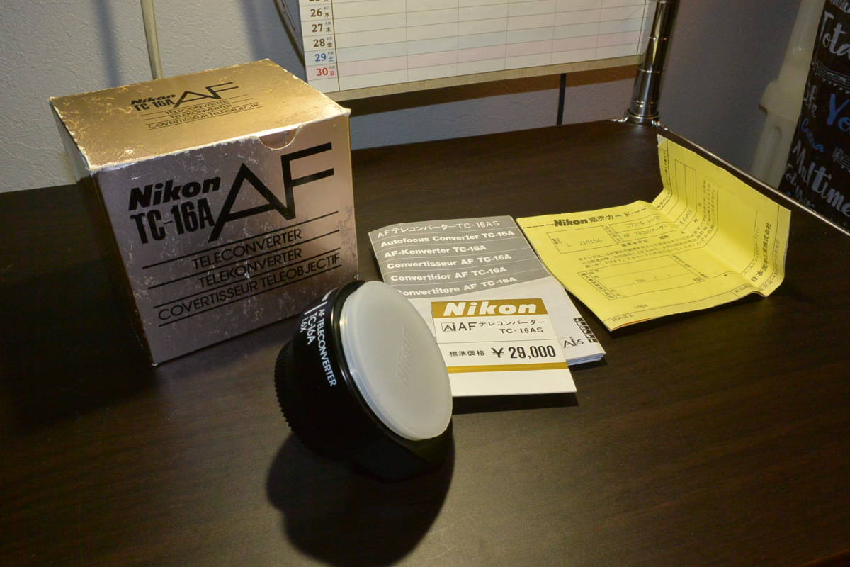 新作 Nikon TC-16A 100円スタート(ニコン)｜売買されたオークション情報、yahooの商品情報をアーカイブ公開 - オークファン ニコン