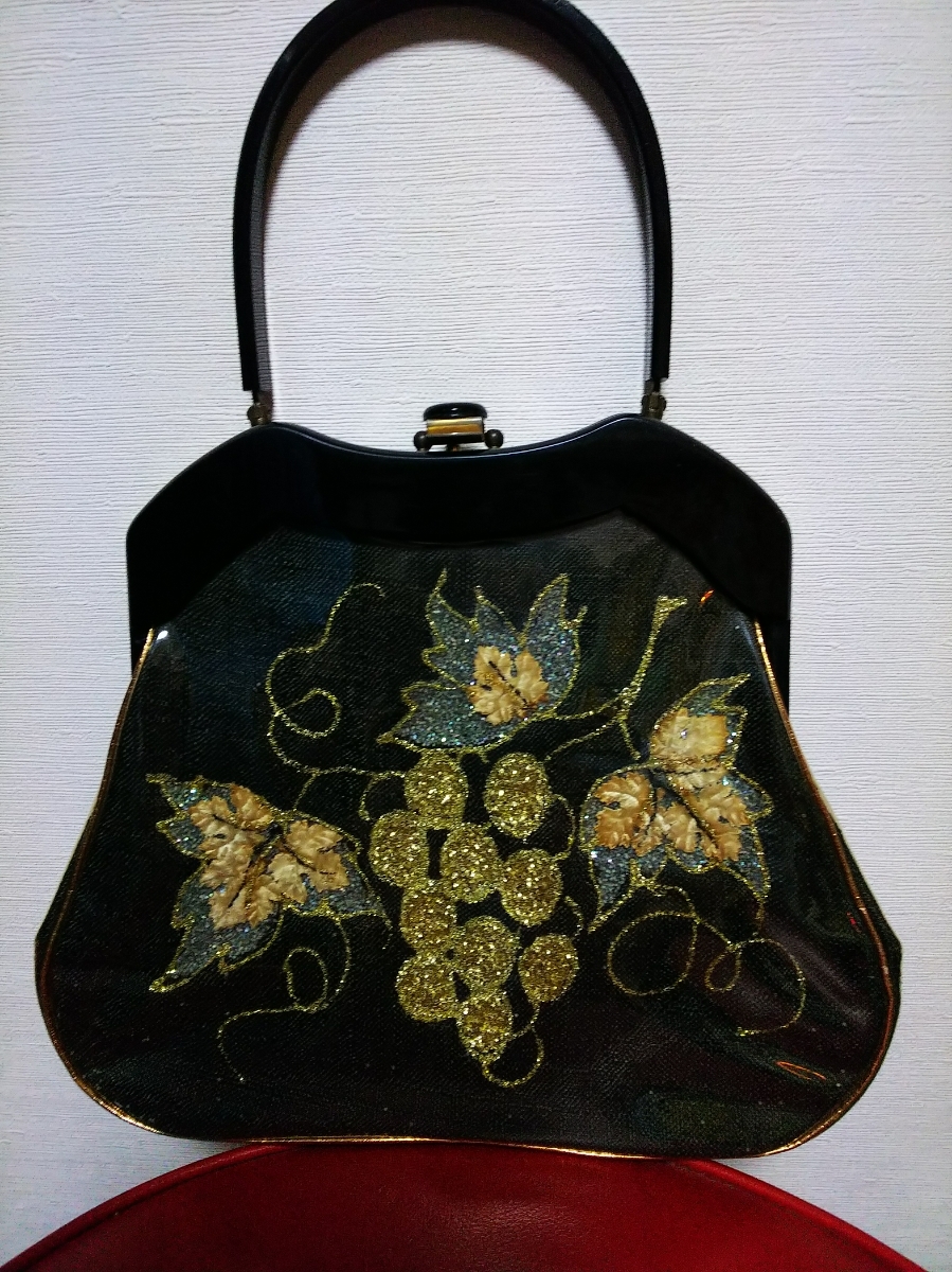 日本 Etsy handbags 1950s 1950年代 vintageルーサイトパーティー