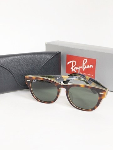 711217 レイバン Ray Ban LARAMIE サングラス ブラン×ブラック RB4169F 小物