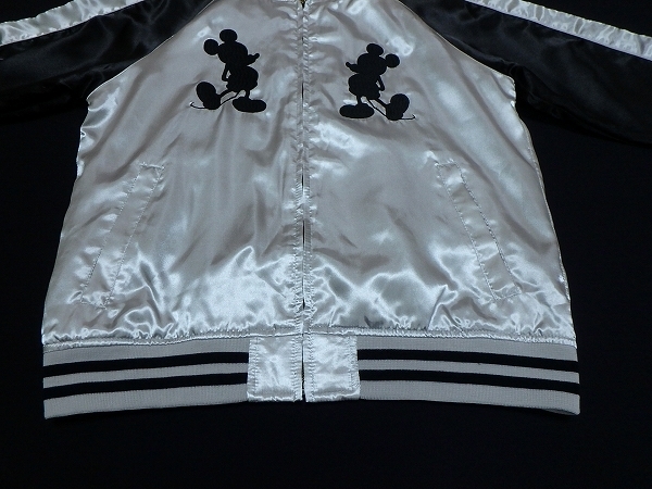 稀少【Rare スピナッシュ】ミッキーマウス★スカジャンＭディズニー Spinalh Mickey スカジャン・L□ミッキーマウス/刺繍/ディズニー