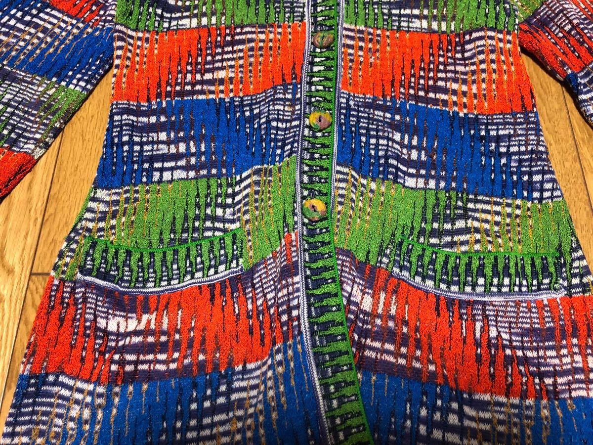 イタリア製 MISSONI ニット ミッソーニ ニット MISSONI カーデ