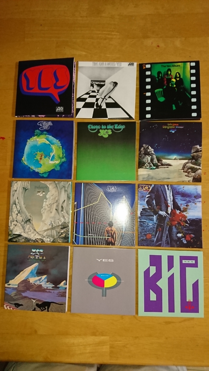 YES THE STUDIO ALBUM 1969-1989 12アルバム13枚BOXセット - Yes 