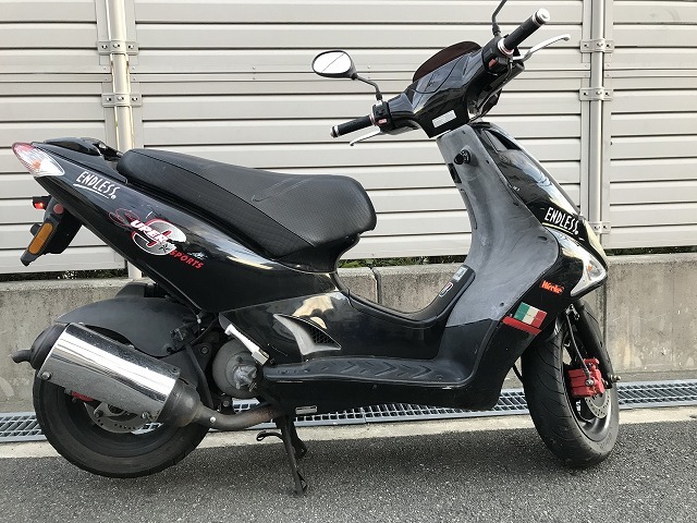 売バイク_KYMCOアジリティ125 キムコ☆アジリティ125☆エンジン始動 