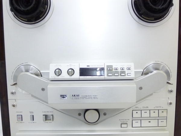 ジャンク AKAI GX-747 オープンリールデッキ オーディオ機器 直