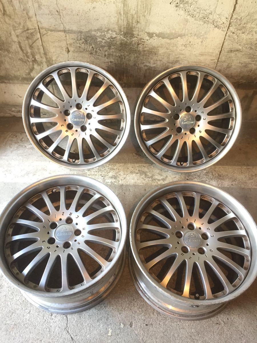 美品 深リム carlsson 19インチ 4本セット 19インチ Carlsson 