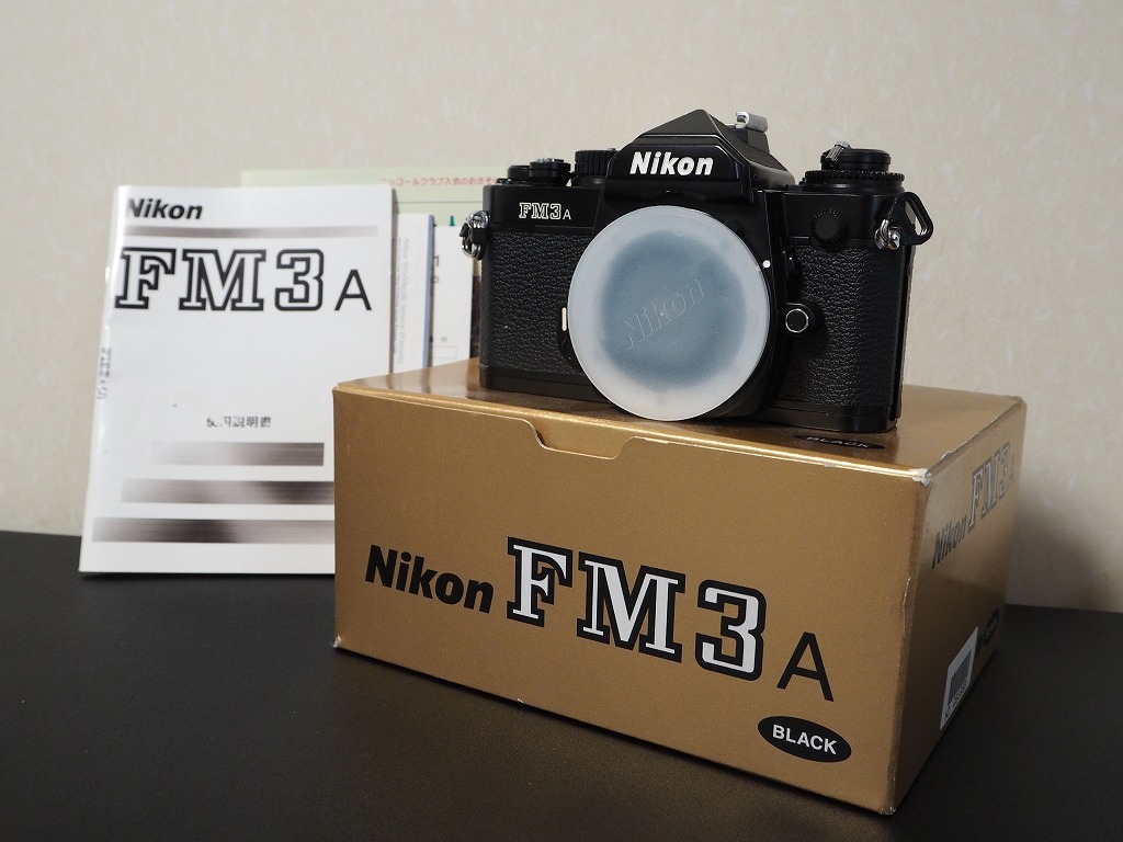 箱付き!!】 Nikon ニコン FM3A Nikon FM3A ／中古でも人気の「最後のMF一眼