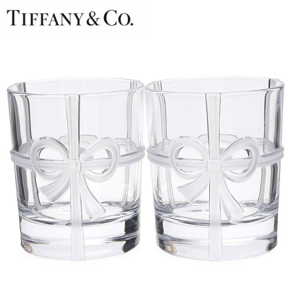 【新品】TIFFANY & Co. ティファニー ボックス・リボンセット ◇新品BOX付/正規品◇【TIFFANY&CO.】ティファニー ボウ グラス リボン