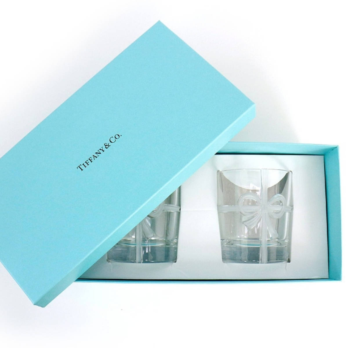◇新品BOX付/正規品◇【TIFFANY&CO.】ティファニー ボウ グラス リボン
