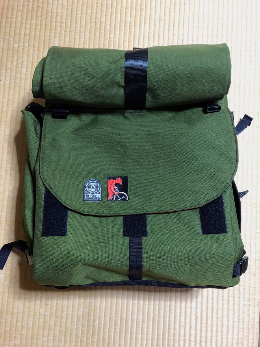 Vessel Workshop ヴェッセルワークショップ Rolltop Courier Vessel Workshop ヴェッセルワークショップ Rolltop Courier