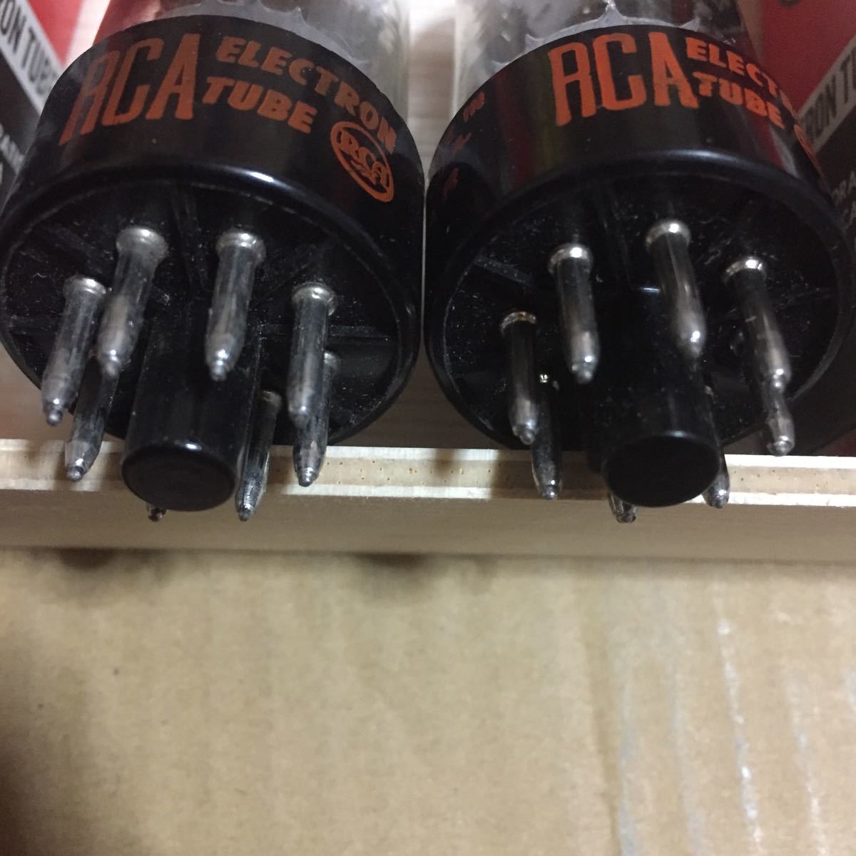 真空管 RCA 6EM7 未使用品2本 ②