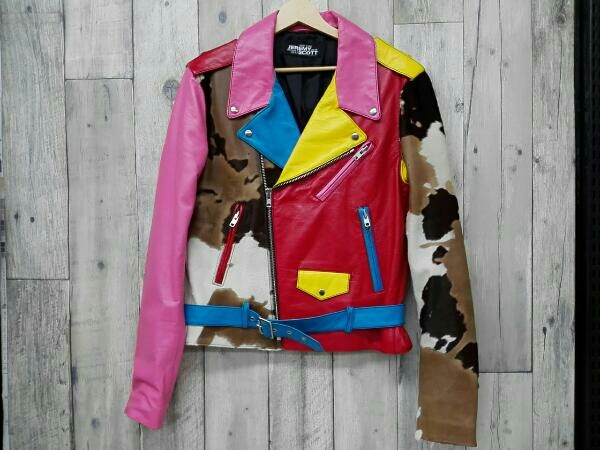 最新のトレンドファッション JEREMY SCOTT ジェレミースコット ダブル 
