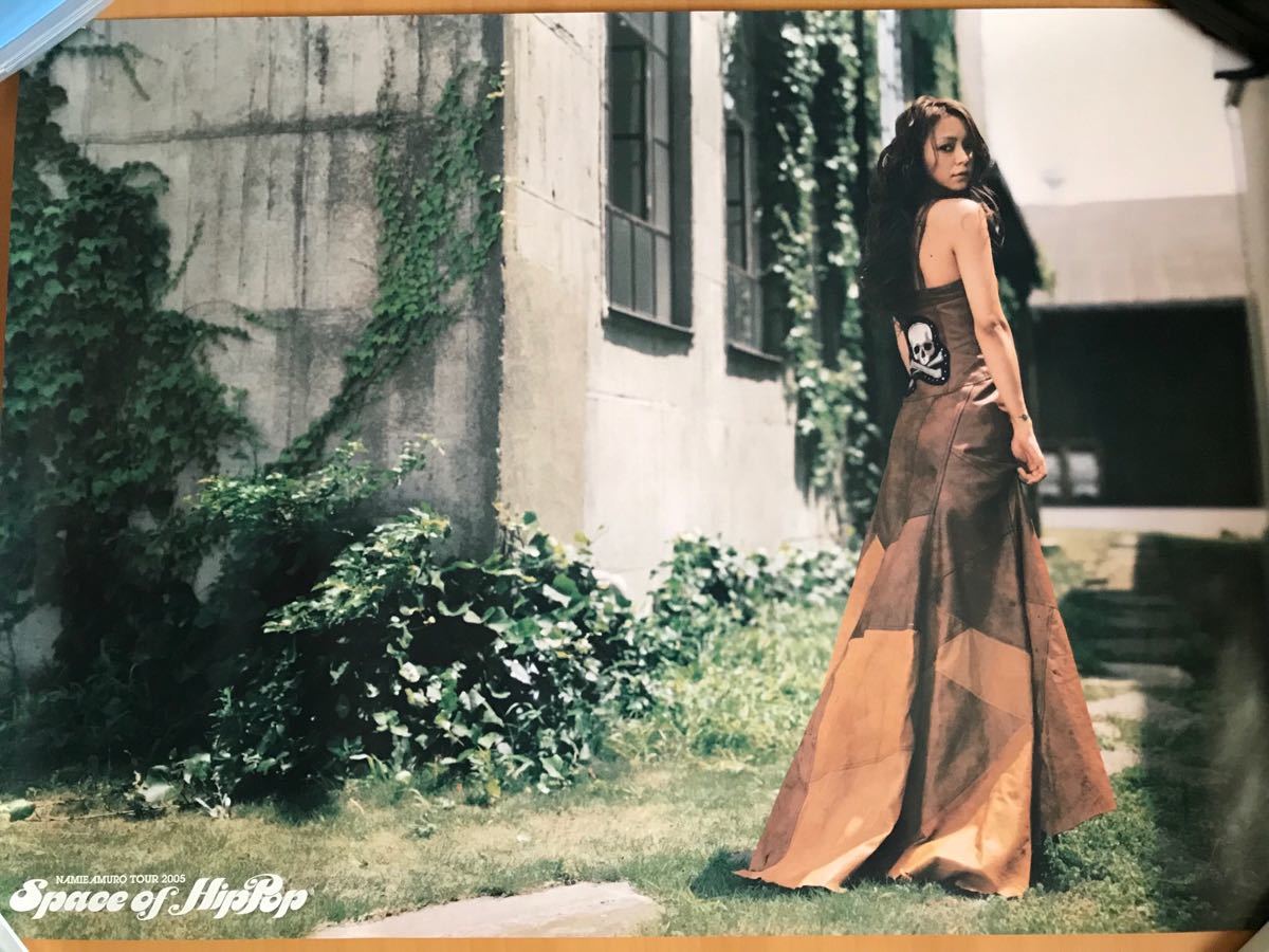 希少 美品 namie amuro tour2005 Space of HipPop ポスターB2サイズ