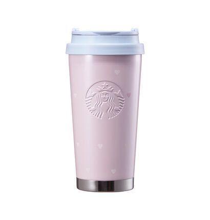 即決！残り1！エルマ ハート バレンタイン 保温保冷 ステンレス 新品 海外スターバックス マグカップ タンブラー STARBUCKS 韓国 台湾 中国