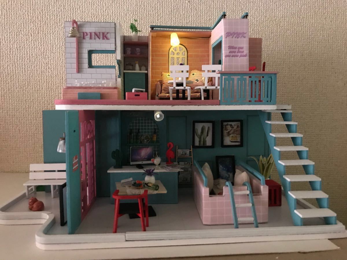 ドールハウス ミニチュア moin Rolife 喫茶店 | カフェ DIY cafe DG162 