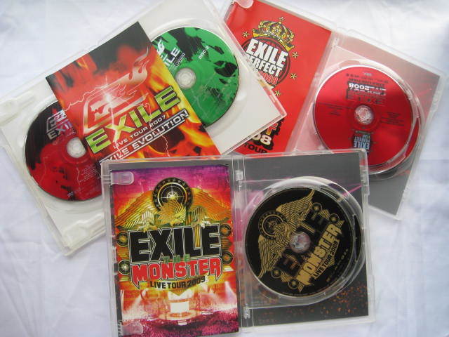 EXILE LIVE TOUR 2004 2005 2007 2008 2009 2010 2011 2012 2013